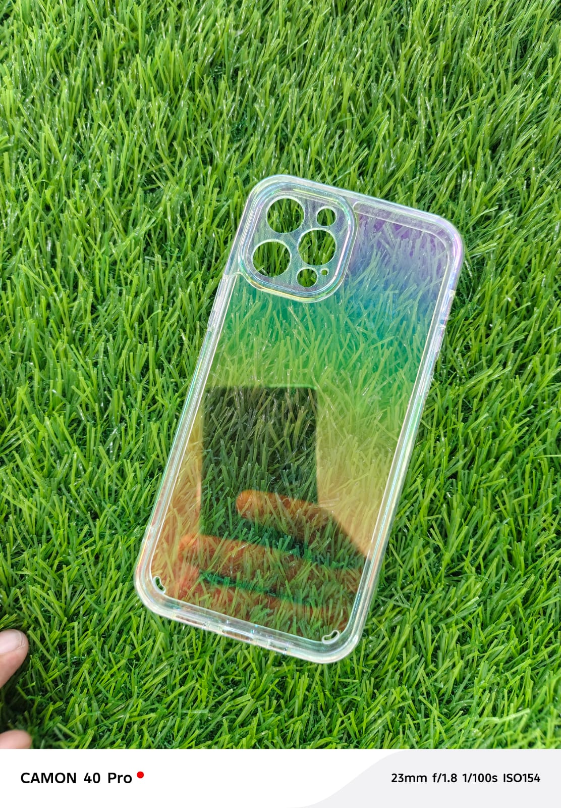 Apple iPhone 12Pro Cover - Transparent Silicon